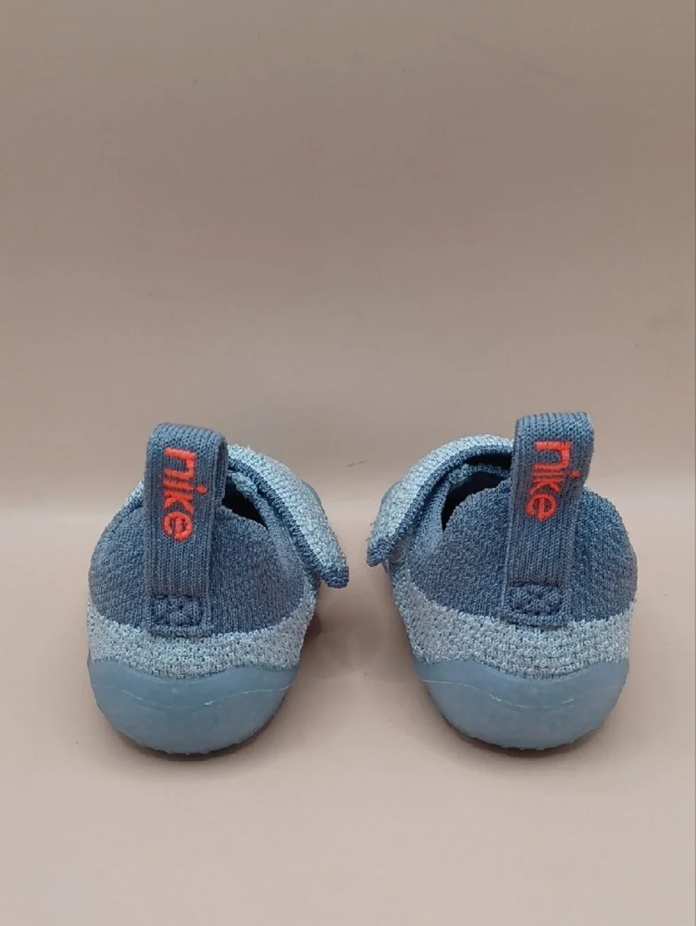 New Nike Swoosh 1 Light Armory Blue/Hyper Orange Shoes Size 3C US FB3244-400